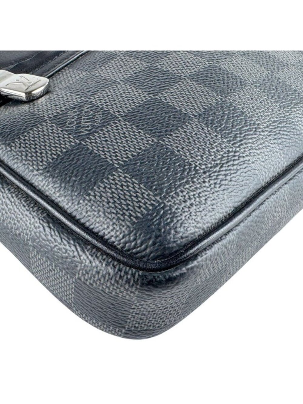 Louis Vuitton Shoulder Bag Damier Graphite Scott - Picture 8 of 10
